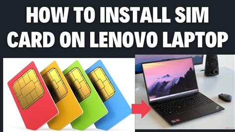 lenovo thinkpad sim card setup